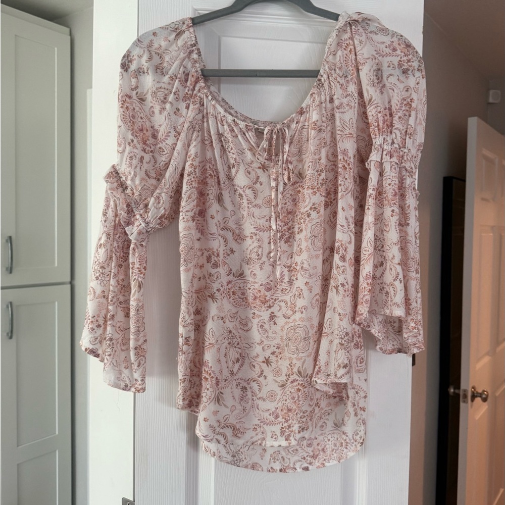 Pink Off-Shoulder Top - Picture 3 of 5